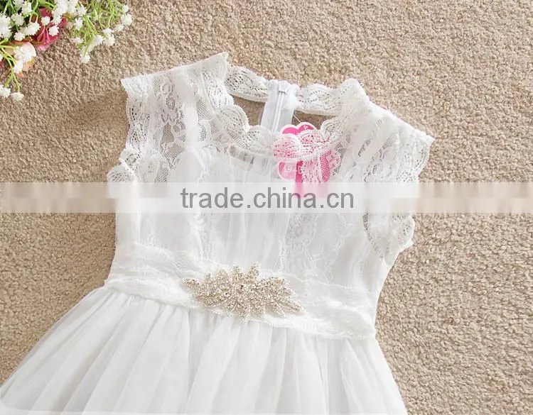 Wholesale Boutique Clothing Lace Bella Dresses For Little Girls, Hand Made Baby Girl Dress, Girls Summer Boutique