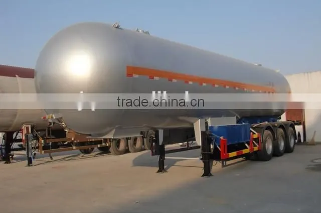 High performance 47.58m3 methyl ether lpg gas tanker semi trailer,lpg tank trailer,lpg trailer