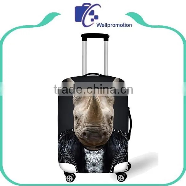 Waterproof Elastic Spandex Custom Printing Protective Luggage Cover