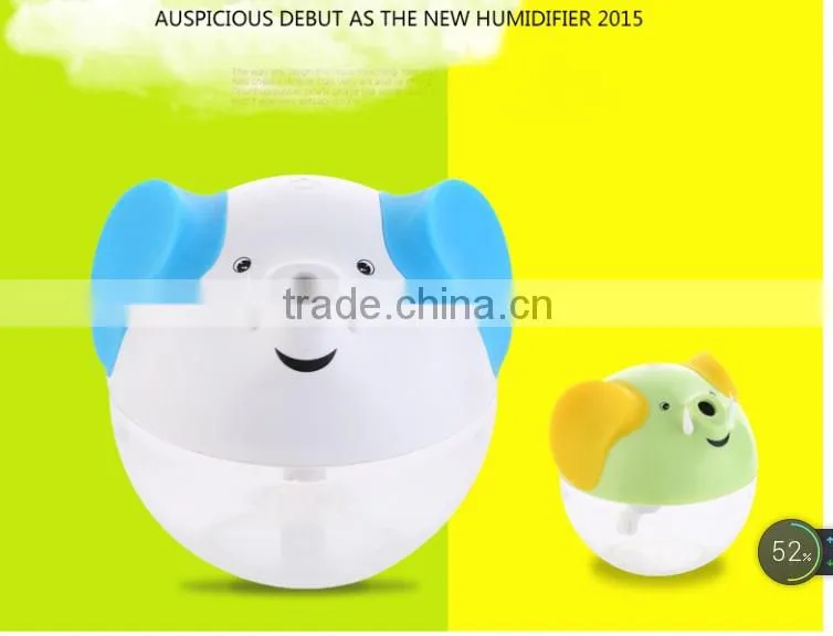 230ml 3 colours ultrasonic Mini USB Humidifier with LED Light/ ultrasonic air cleaner