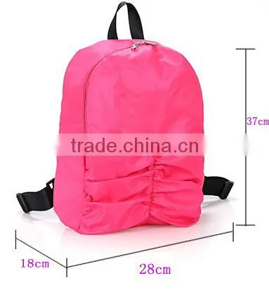 Promtoion travel foldable Backpack From China