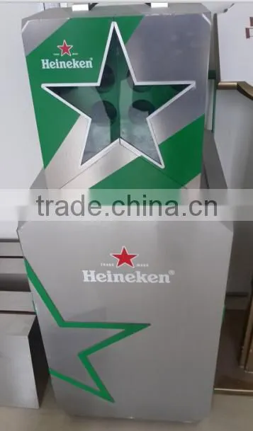Acrylic wine display stand,beer POP sale stand,promotion table