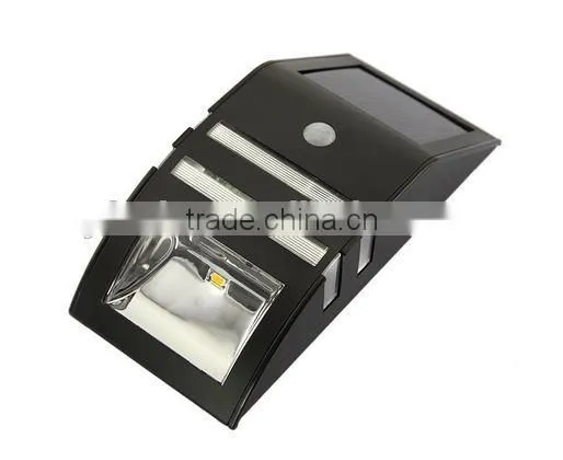 wholesale hot selling LED motion sensor solar wall lamp solar wall light solar wall light with sensor