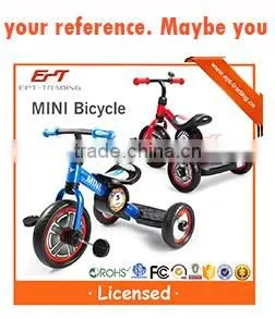 Hot selling kids 12 inch licensed bike with handle for sale