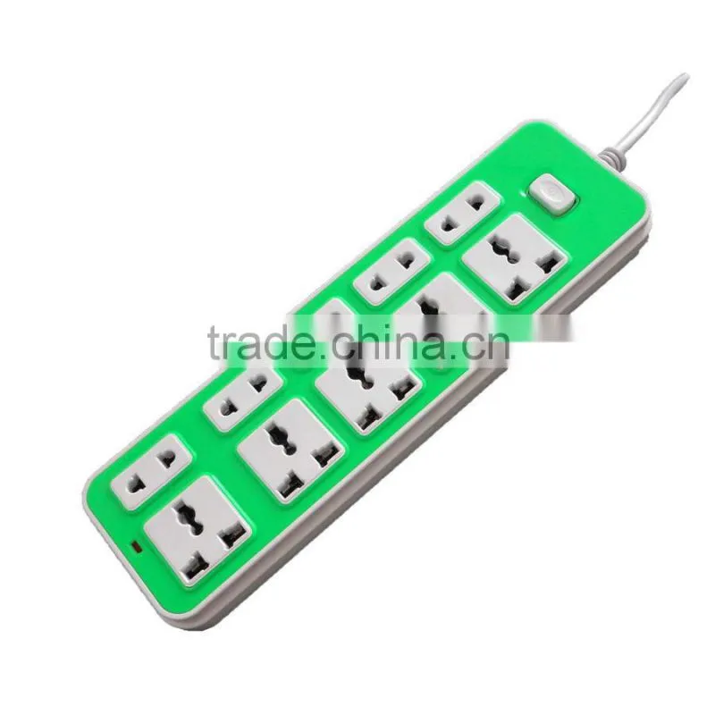 10 Outlet Movable Extension Cord Socket