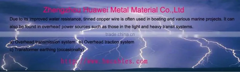 tined soft copper stranded wire