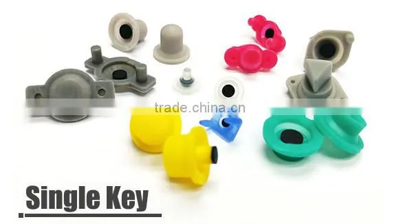 Rubber Single Key, Silicone Button used in multifarious applications
