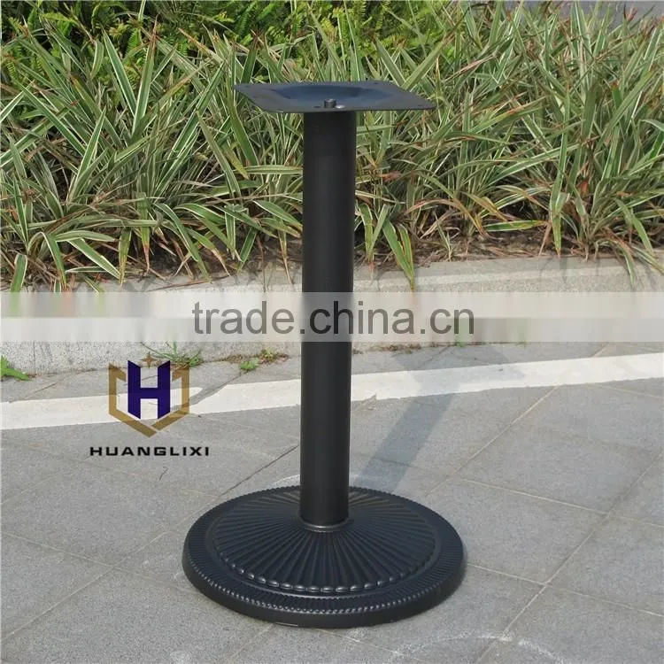 cast iron round metal restaurant table legs for sale