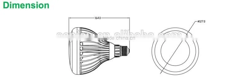 LED BR40 spotlighting with UL,CUL,FCC,CE,ROSH certified engery star pending