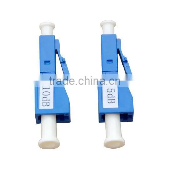 LC UPC Single mode 10DB Attenuator / male to female fiber optic attenuator