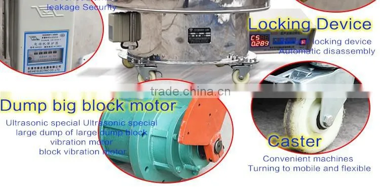 Xinxiang Xianchen Stainless steel ultrasonic vibrating centrifuge sieve for micro-powder