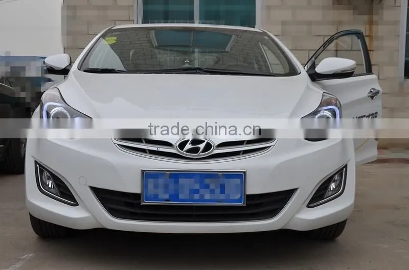 For Hyundai Elantra 2011 LED head lamp modified/tuning/refit