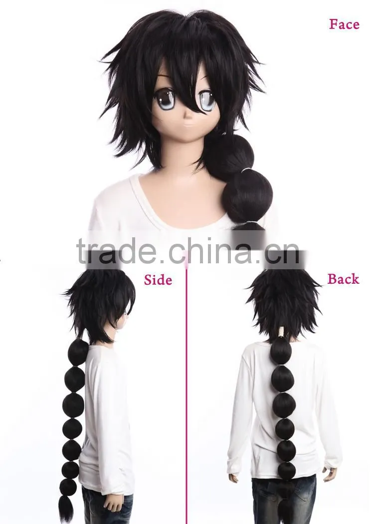 Best Selling Ponytail Wig Cosplay Long Black