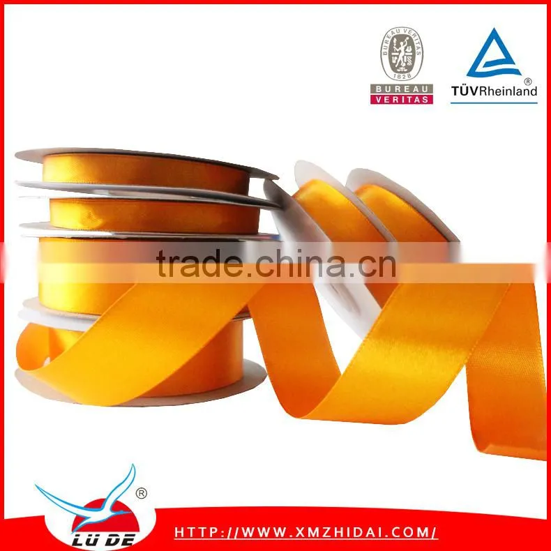 2015 Factory High Quality Wholesale Polyester Satin Ribbon