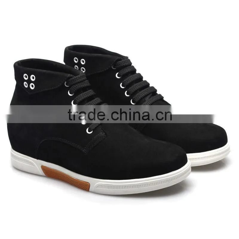 high heel boot/casual shoes mens / man leather boot
