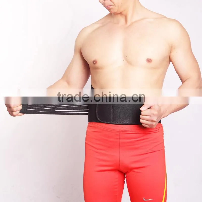Elastic physical lumbar slimming belt