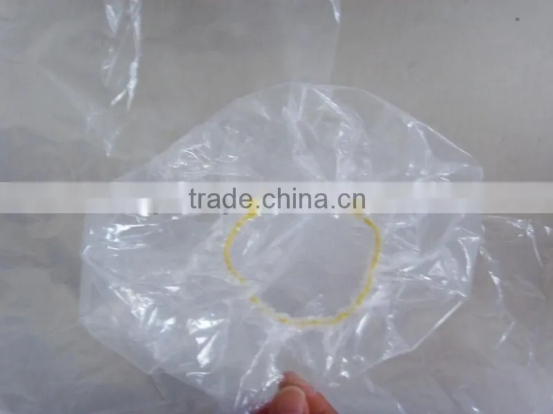 Disposable waterproof clear plastic PE boot cover