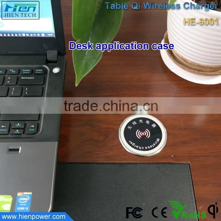 Embedded in Furniture Inductive Charger Wireless Charging Table