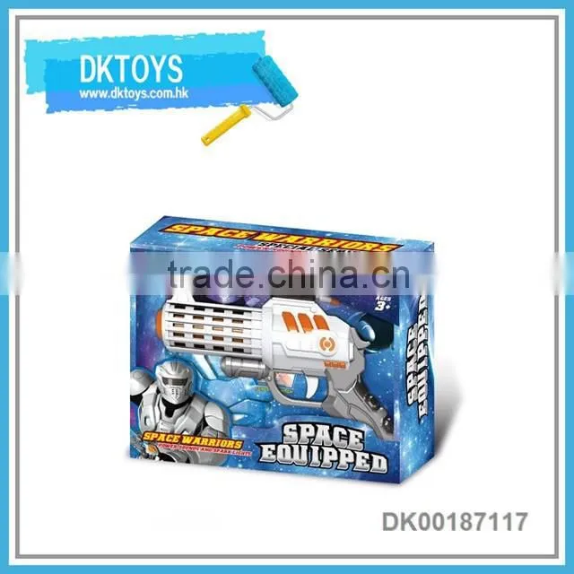 Cool design battery operated space gun toy for sale