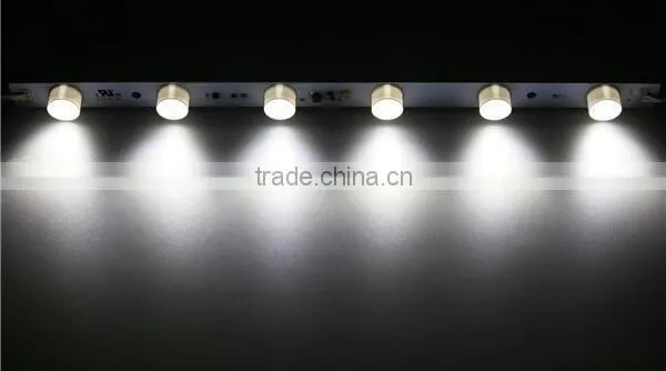 Edge lit Crystal Slim Light Box RGB high power 3535 SMD LED Rigid Bar
