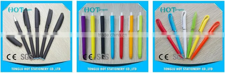 Gel ink Ball pen all metal material with cap
