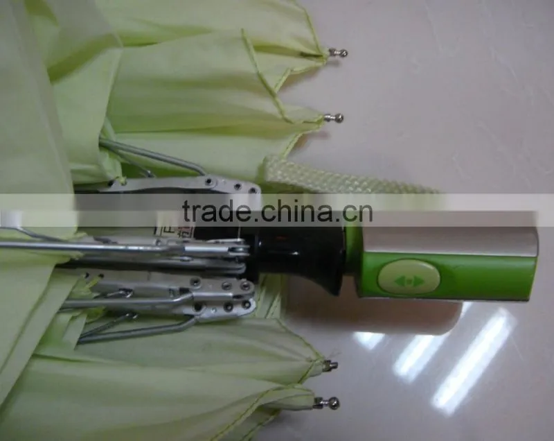 automatic pocket 3 section foldable umbrella