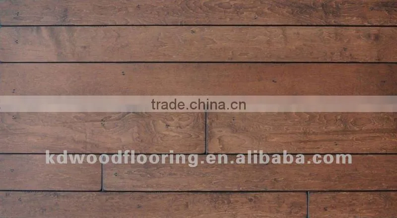 Maple Engineered natural parquet flooring