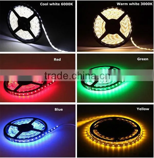 3014 led strip 12W DC 12 volt led flexible light strips