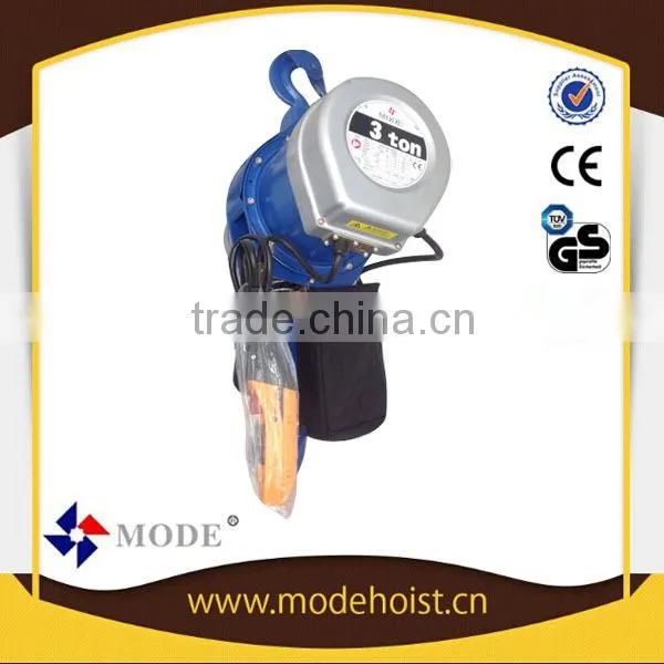 MODE Electric Chain Hoist, Chain Block Hoist, Electric Hoist with trolley