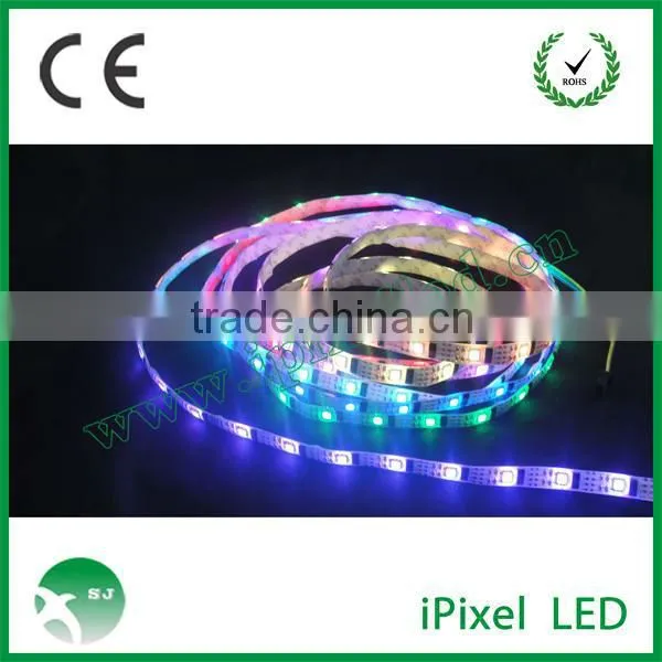 addressable led strip SMD 5050 rgb ws2801 IC waterproof