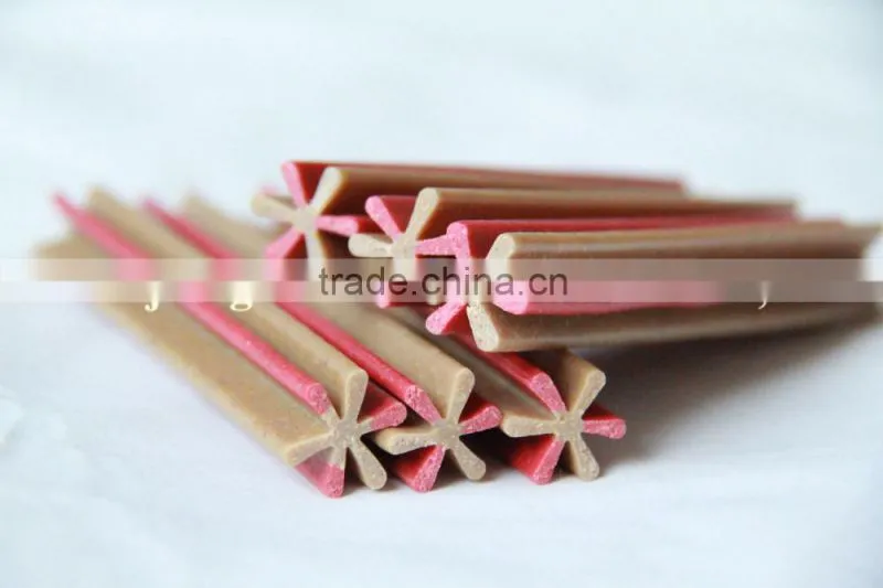 food premium (two-tone straight dog chews)