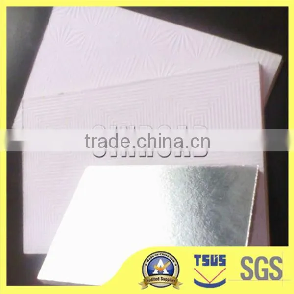 PVC laminated mdf cheap prices high quantity gypsum board
