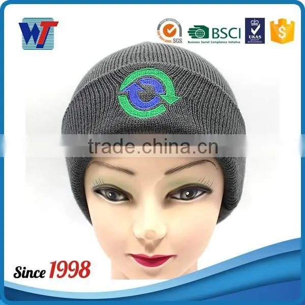 Black and red wooly knit cool beanies pom beanie mens hats with ball on top