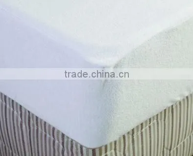 100% cotton Anti-bacteria and fitted Waterproof Mattress tpper