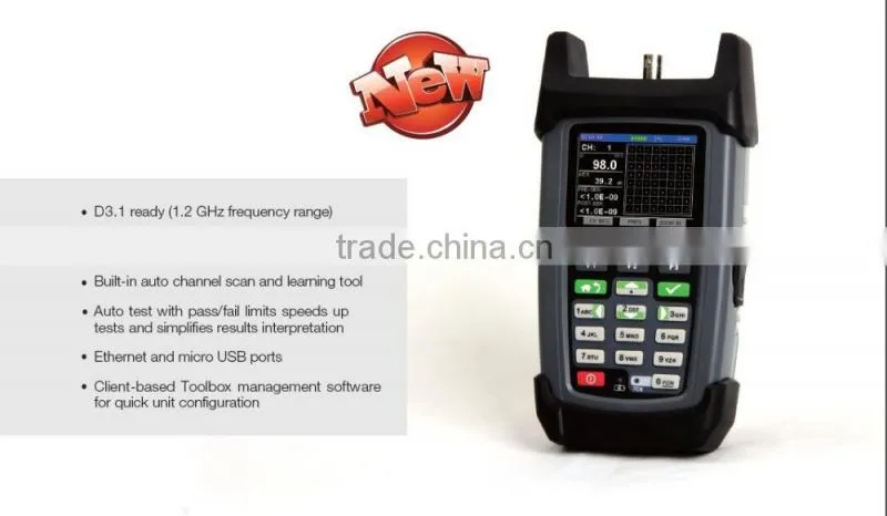 Deviser DS2460Q catv meter QAM Analysis Meter