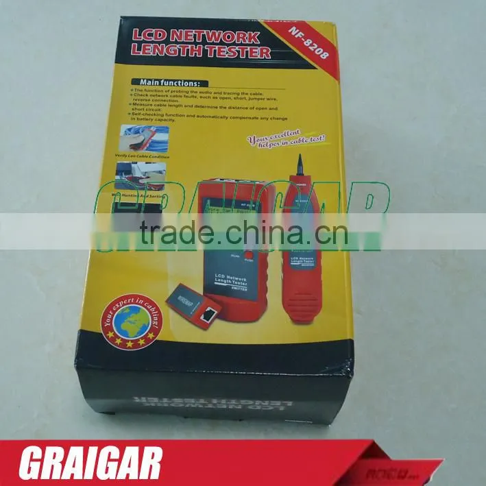 NOYAFA NF-8208 LCD Display Network LAN Wire Tracker Tracer Length tester