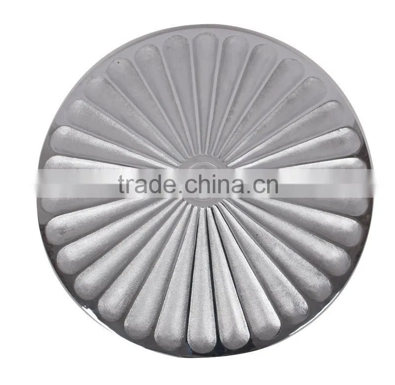 Wrought Iron Chrome Table Base