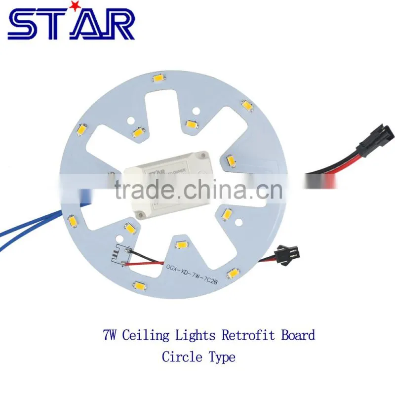 20W SMD 5730 Round pcb led ceiling light retrofit round led magnetic