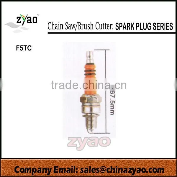 spare parts for brush cutter/ chain saw : spark plug series F5TC 80.8mm