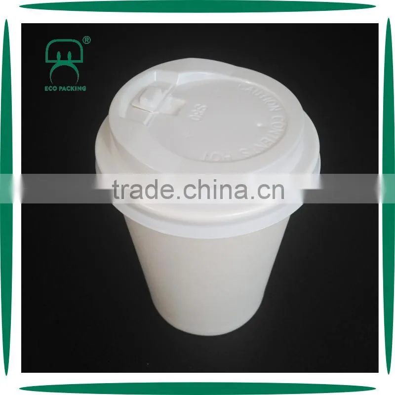 Wholesale 12 oz Single Wall Plain White Tea Cup