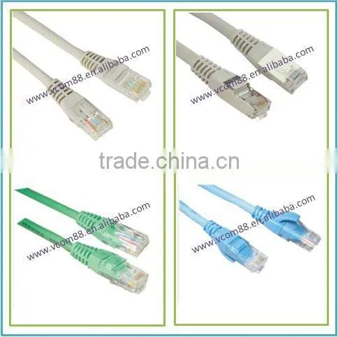 24 AWG 4 pairs FTP CAT5e RJ45 patch cord