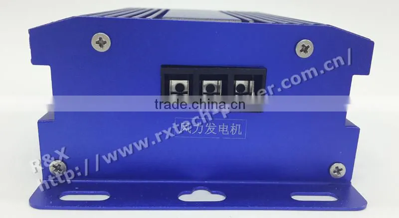 600w wind power controller for 600w wind turbine generator, 12V and 24V optional, max 800w, blue color, high-efficiency