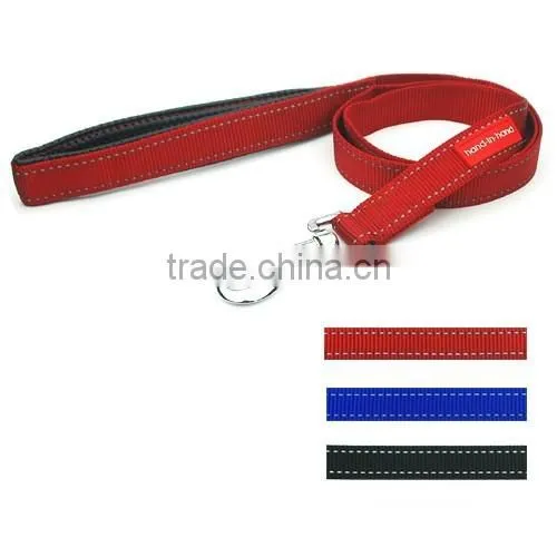 Hot-sales Comfortable Foam padded Pet Dog Harness and Leash Set with Reflective Strip