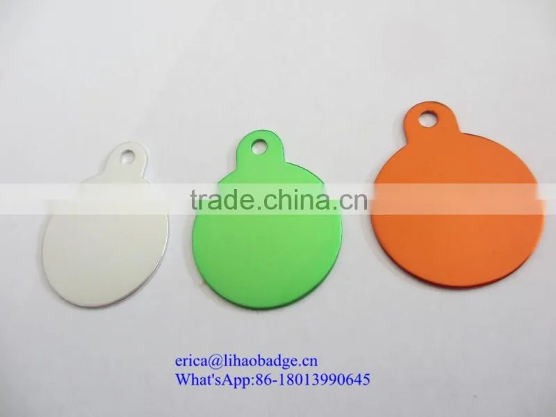Hot sell ! Printed stainless steel dog tag with clear epoxy