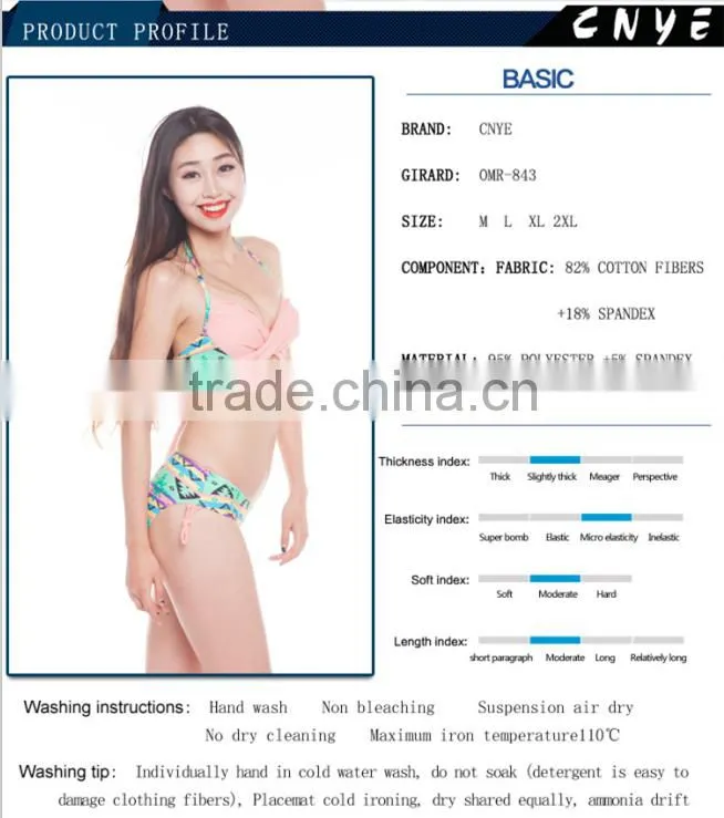 CNYE High Quality womens swimwear fashion beautiful swimwear Sexy Bikini