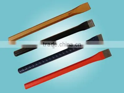 Carbon Steel Stone Flat Cold Rock Breaker Chisel/ stone chisels /6pc Stone Carving Chisels /300mm Flat Stone Chisel