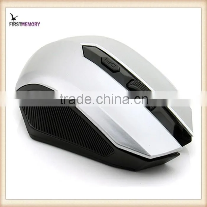 1600DPI 6buttons scroll wheel CPI Adjustable 2.4G USB 2.0 Wireless Mouse
