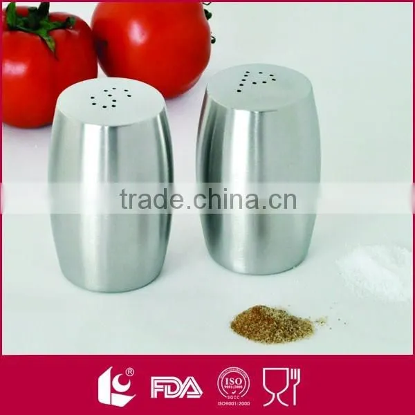 Home decorative storage personalized salt and pepper shaker