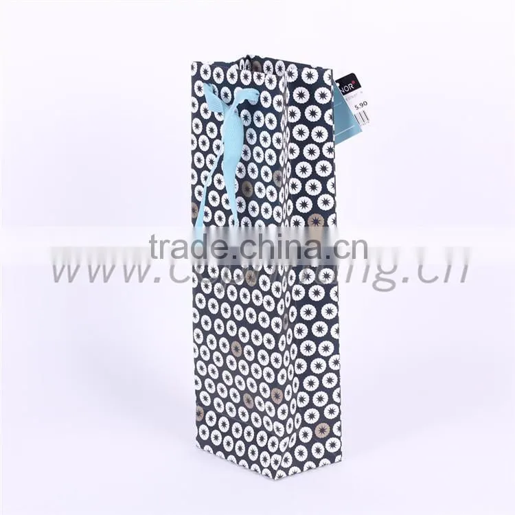 Promotional Paper Wine Bag/Gift Wine Bag for Wine