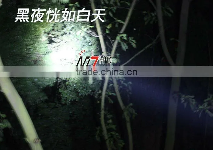 24W HID xenon flashlight/torch;2200mAh
